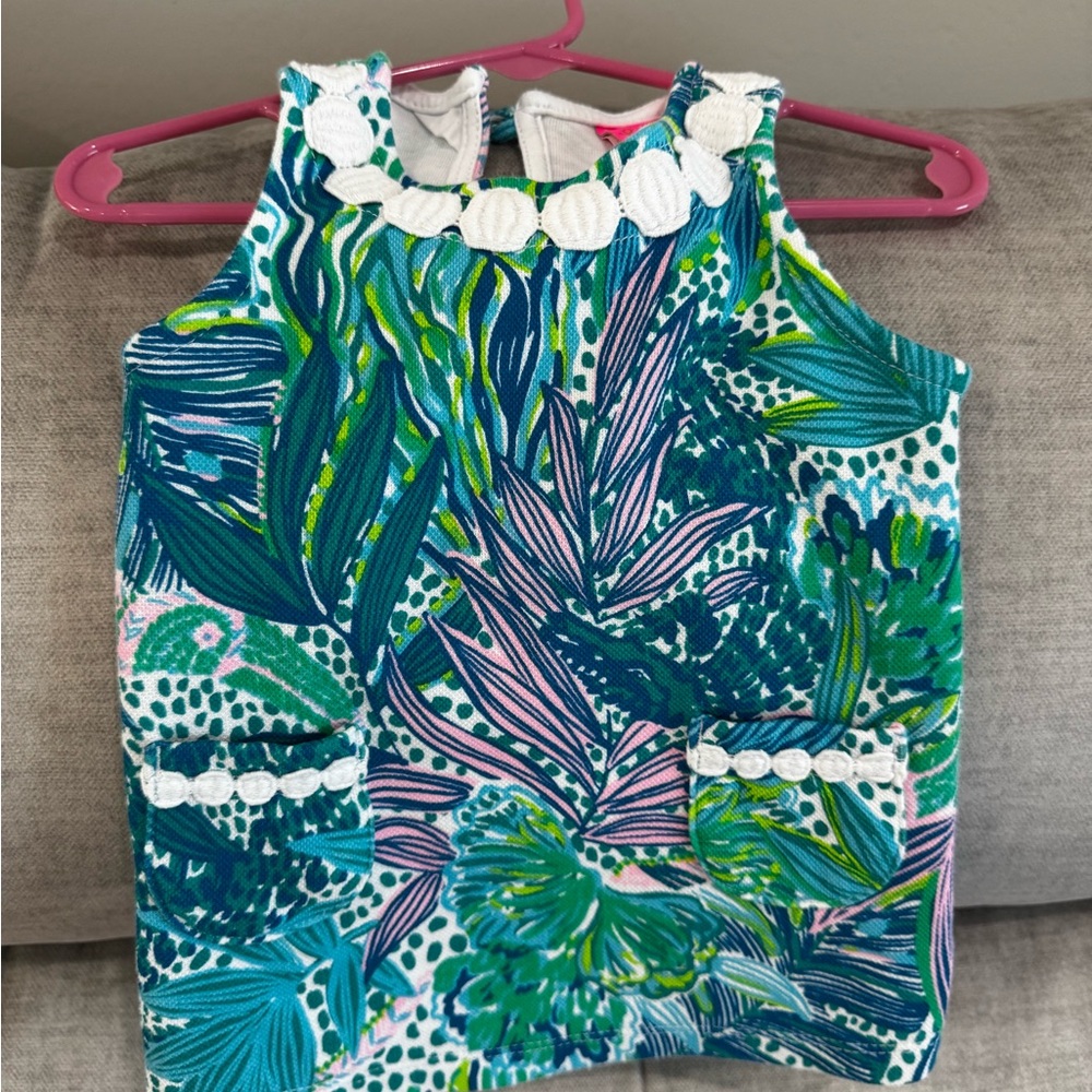 Lilly Pulitzer infant dress with bloomers VGUC
